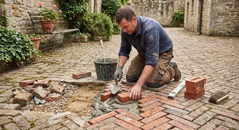 Brick Floor Repair in Clayton, NC
