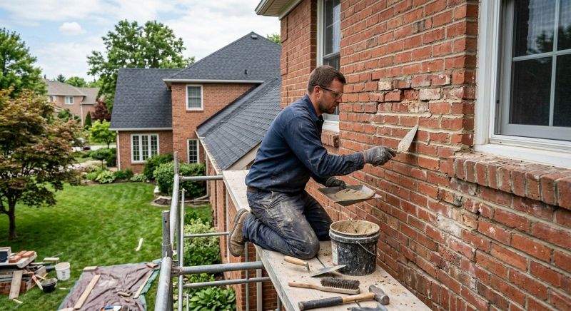 Brick Masonry Repair in Angier, NC