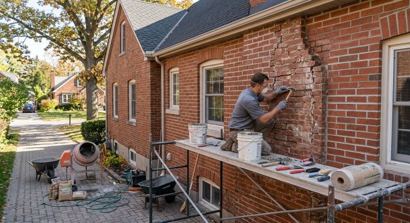 Brick Masonry Restoration in Clayton, NC