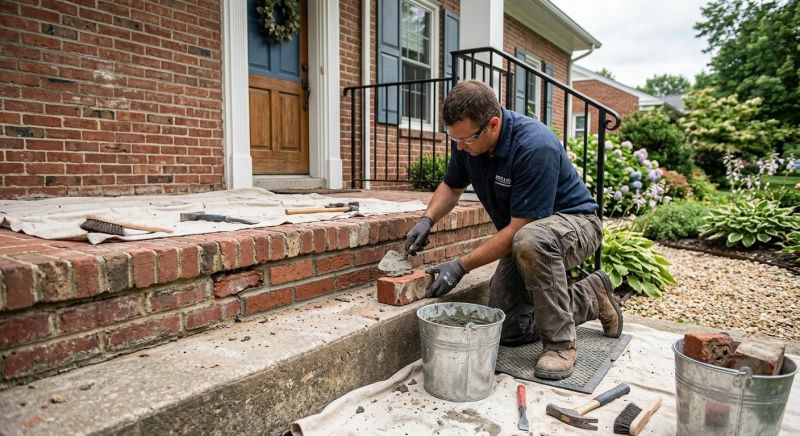 Brick Repair in Cary, NC