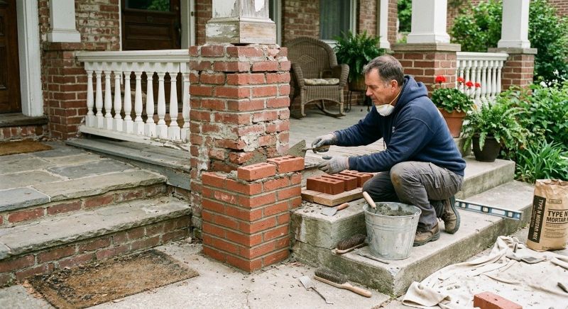 Brick Repair in Harnett County, NC