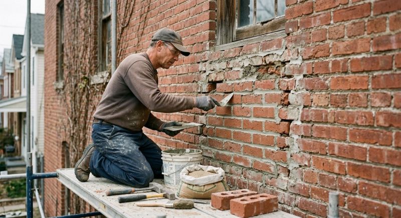 Brick Repair in Knightdale, NC