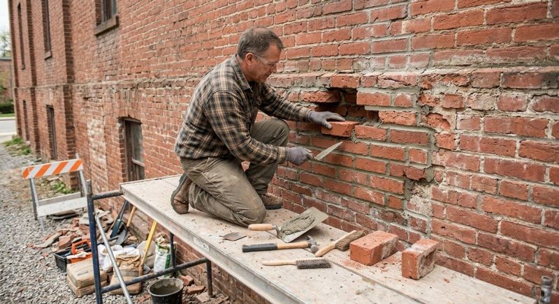 Brick Repair in Zebulon, NC