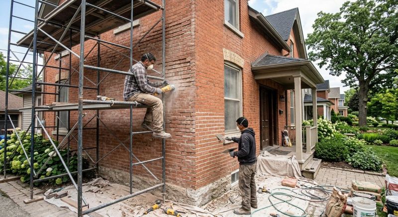 Brick Restoration in Cary, NC