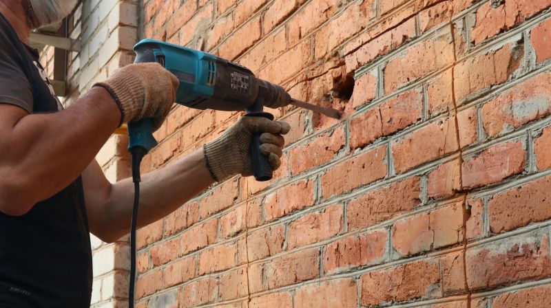 Brick Wall Repair in Cary, NC