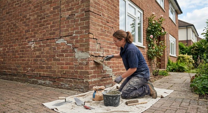 Brick Wall Repair in Wendell, NC