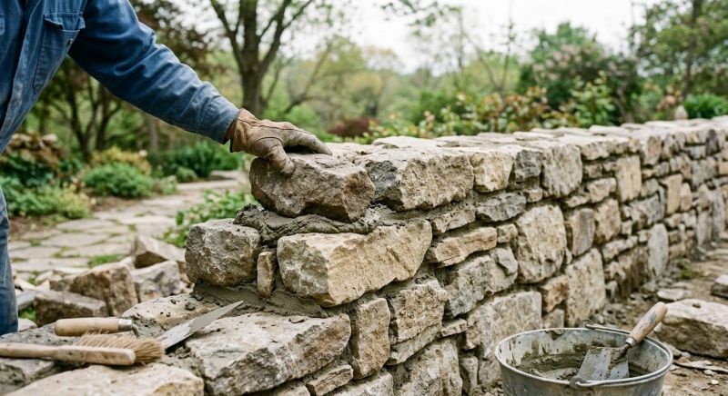 Commercial Stone Masonry in Holly Springs, NC