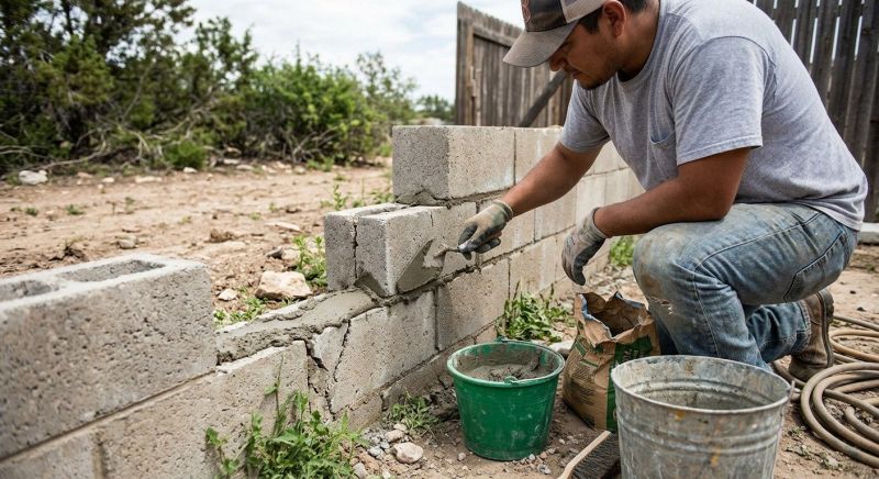 Concrete Block Repair in Benson, NC