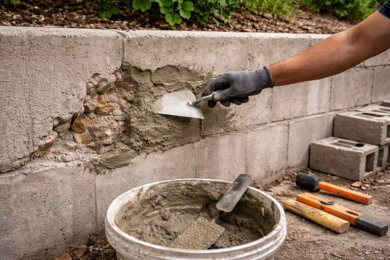 Retaining Wall Repair in Dunn, NC