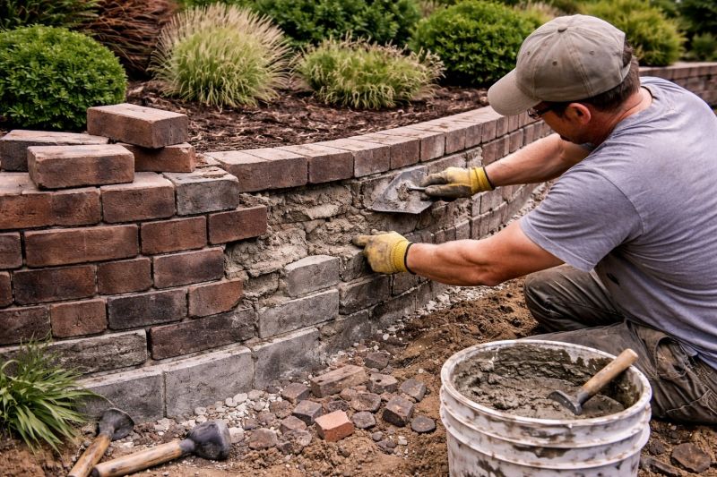 Retaining Wall Repair in Clayton, NC