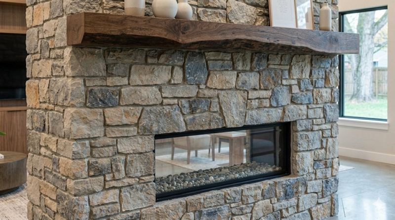 Stone Chimney Installation in Zebulon, NC