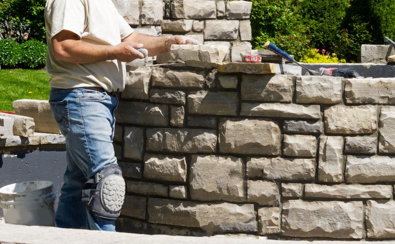 Stone Masonry Installation in Apex, NC