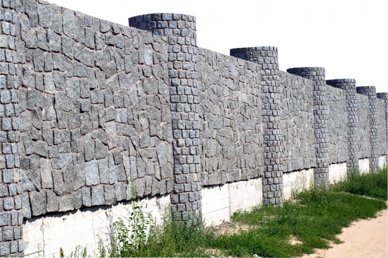 Stone Wall Repair in Angier, NC