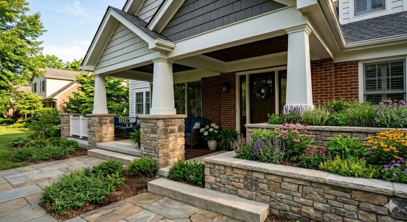 Stonework Installation in Wake Forest, NC
